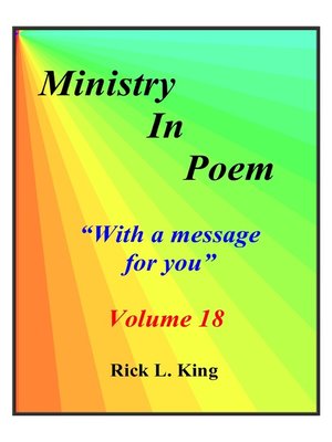 cover image of Ministry in Poem Vol 18